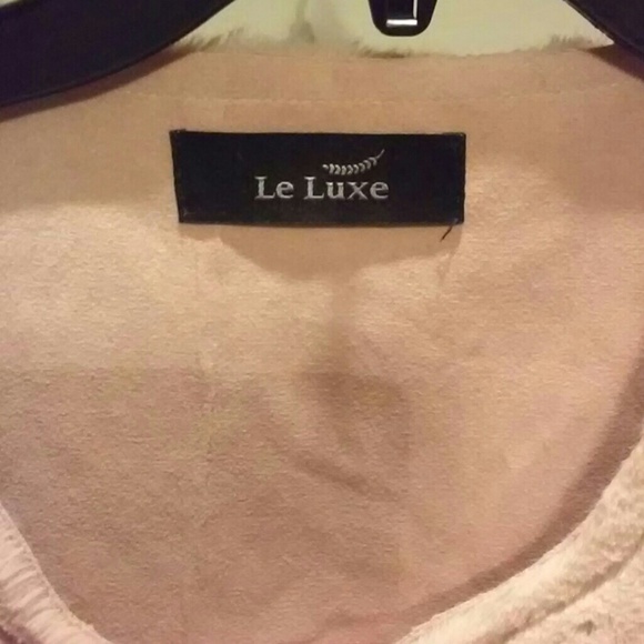 Faux fur and micro suede vest - Picture 3 of 5